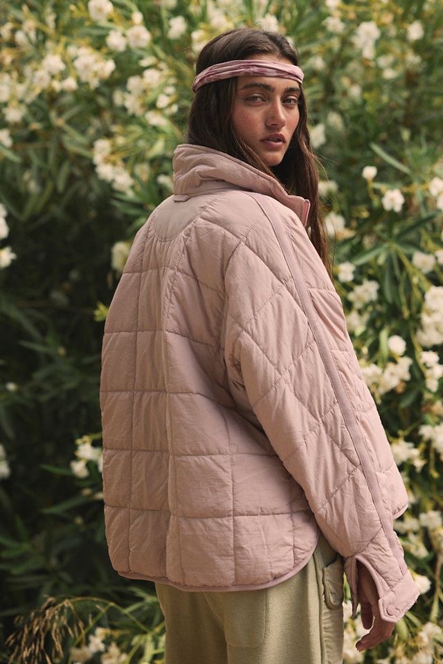 Quilted puffer jacket