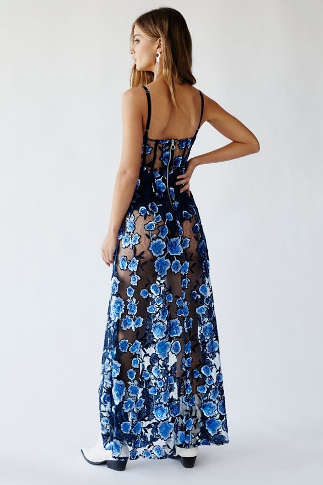 Victoria Embroidered Maxi Dress | Free People