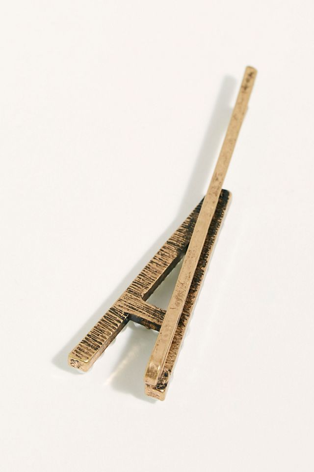 Pearl Letter Bobby Pin #2