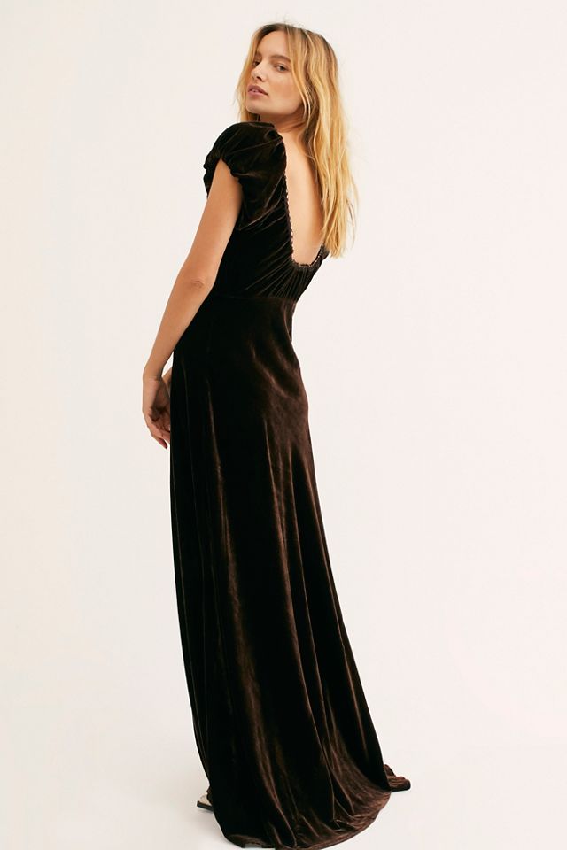 Delia Empire Maxi Dress #1