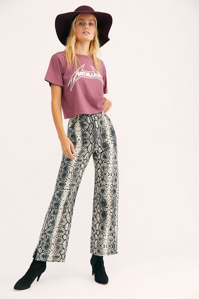 Metallica Young Metal Rebel Crop Tee  #3
