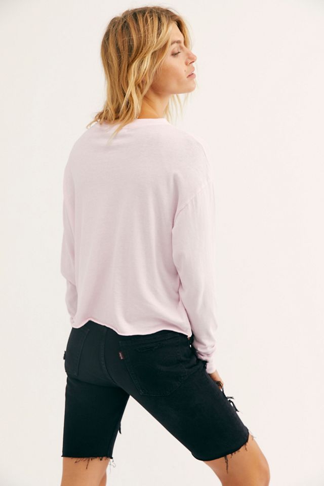 Rolling Stones Script Long Sleeve Tee #1