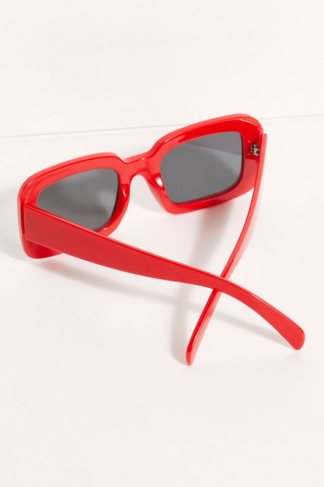 Cher Chunky Rectangle Sunglasses #2