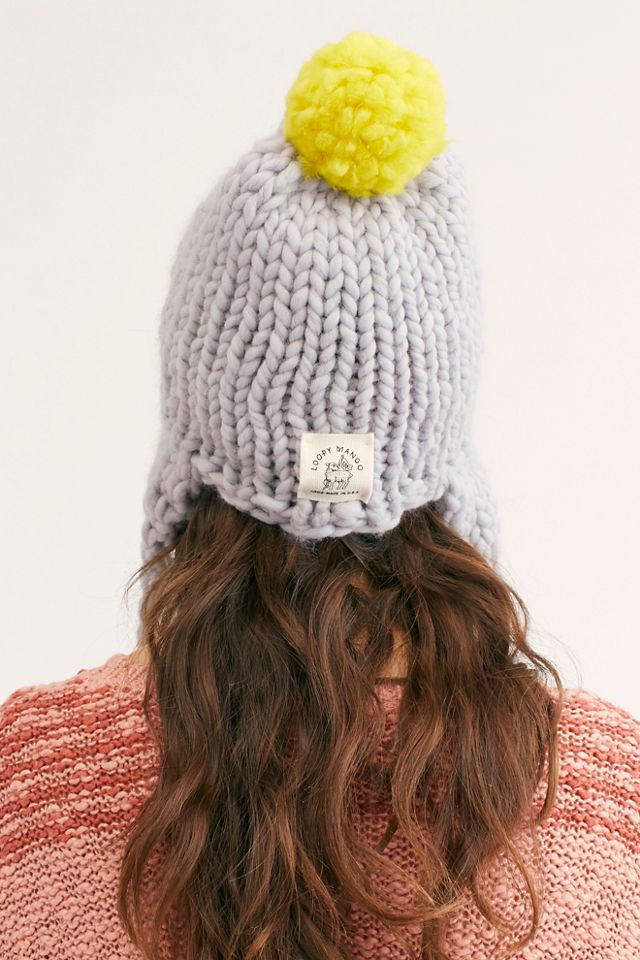 Bonnet de trappeur à pompon Aviatrix #1