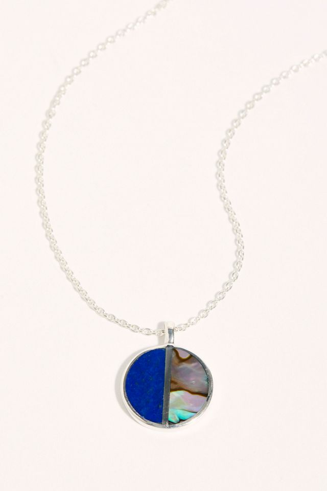 Half Moon Pendant Necklace #2