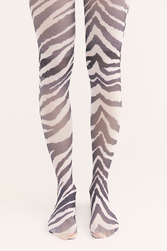Show Your Stripes Print Tights 