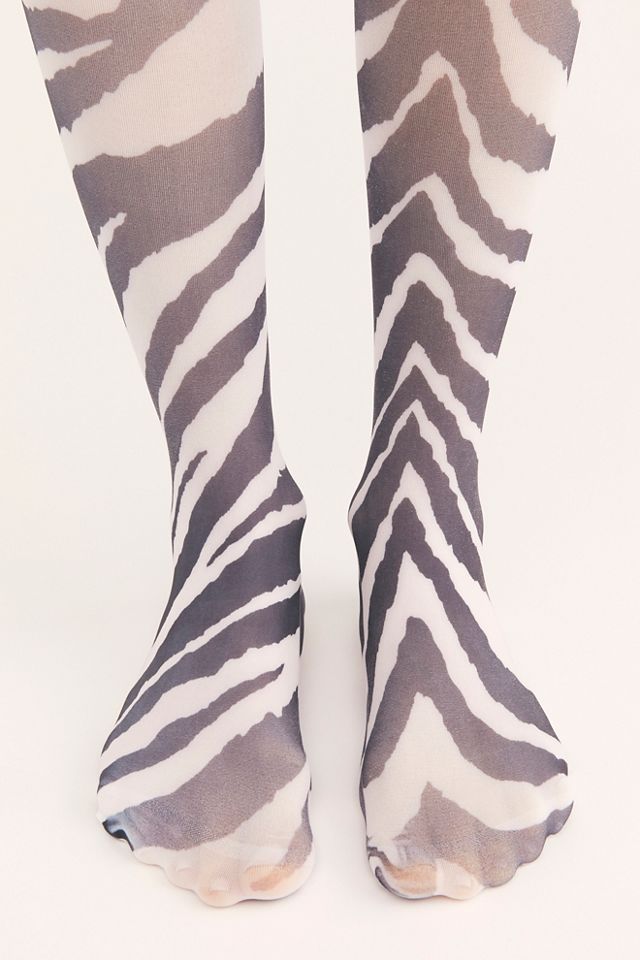Show Your Stripes Print Tights  #1