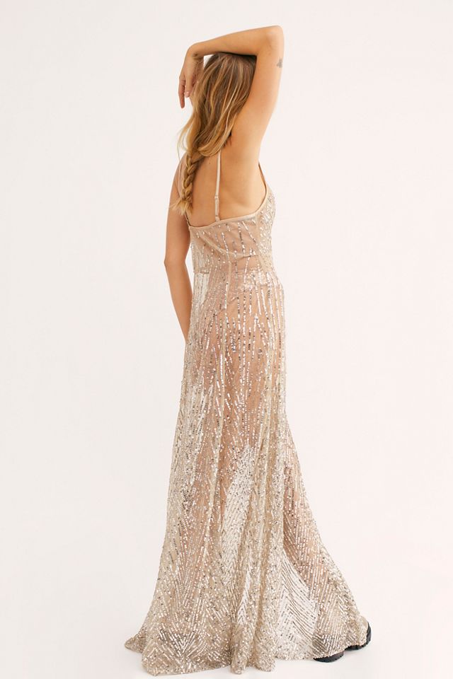 Robe nuisette longue ornée Sparks Fly #2