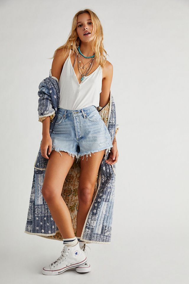 AGOLDE Parker Shorts Free People UK