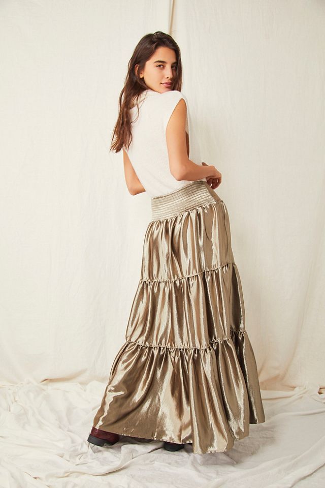 Moonbeam Tiered Skirt #1