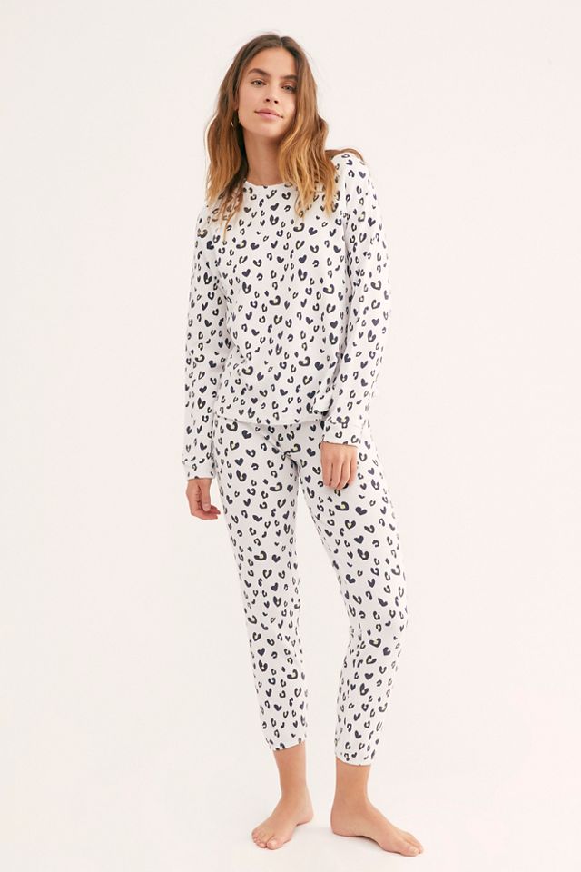 Heart Leopard Sweats