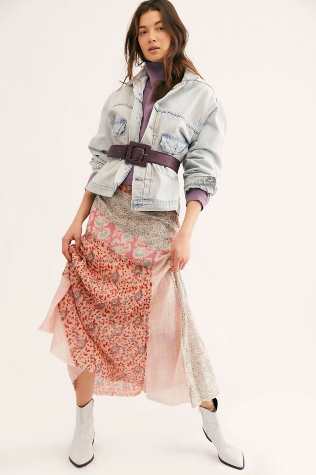 Palma Patchwork Skirt | Free People