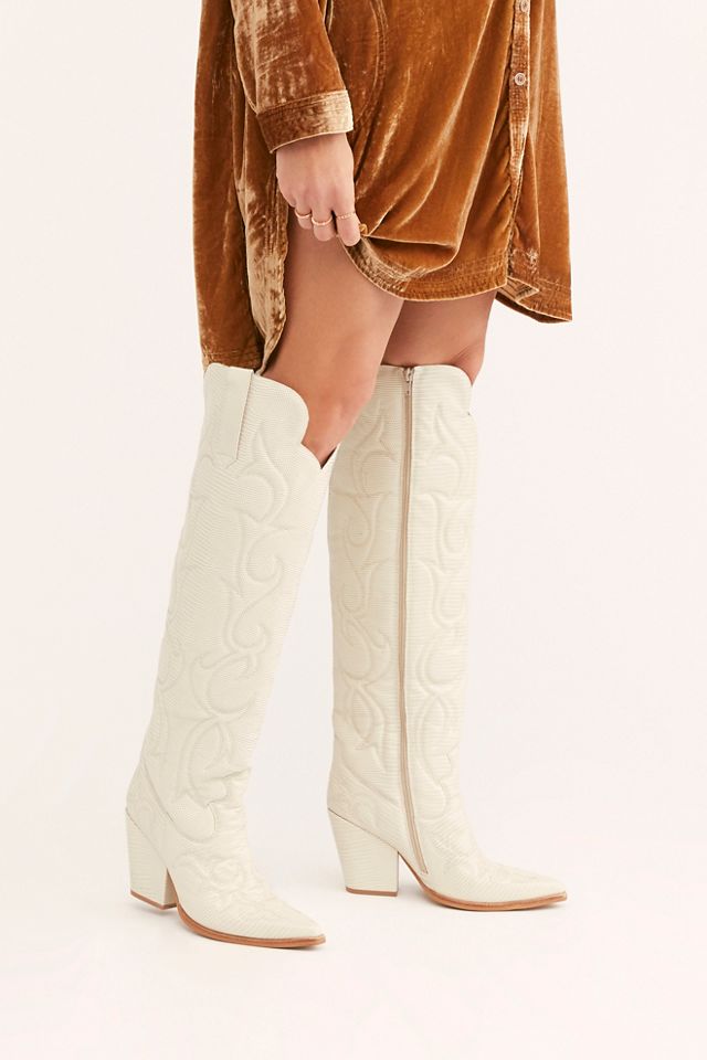 Free people over the cheap knee boots