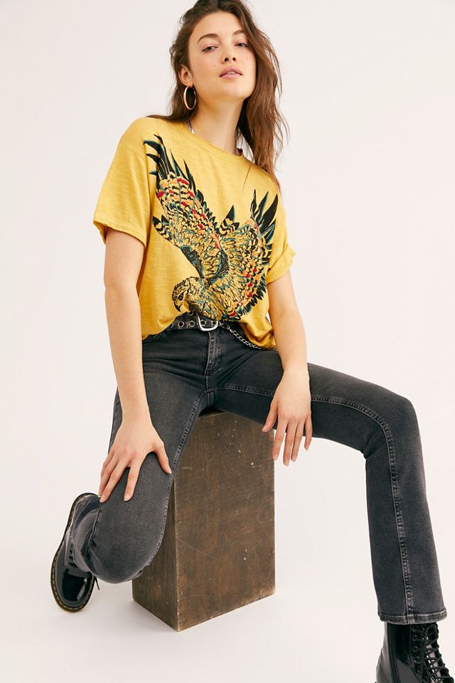 Free people soak up the sales sun tee