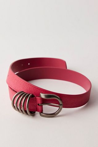 Siren Leather Belt | Free People display picture 3
