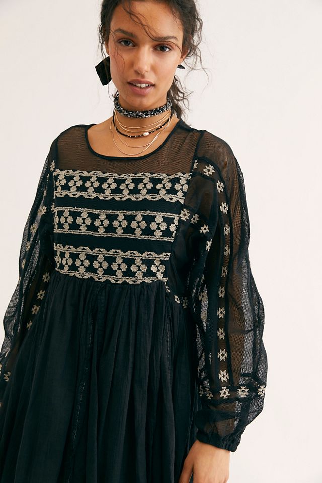 Need Me Embroidered Mini Dress #2