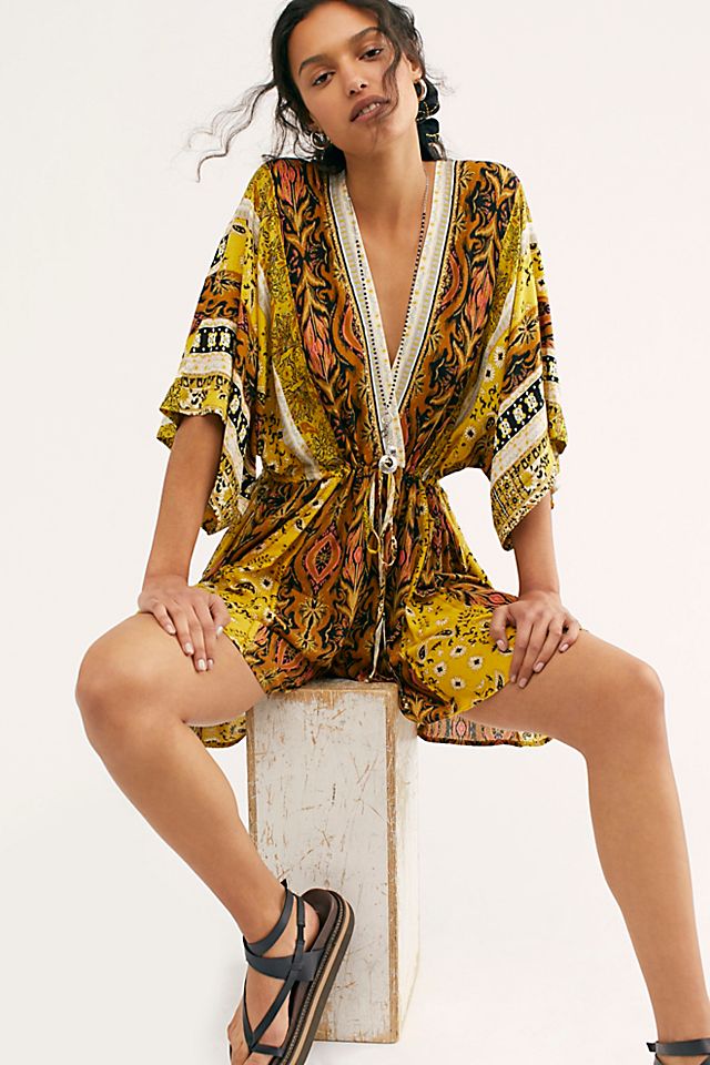 Mixed Emotions Romper | Free People
