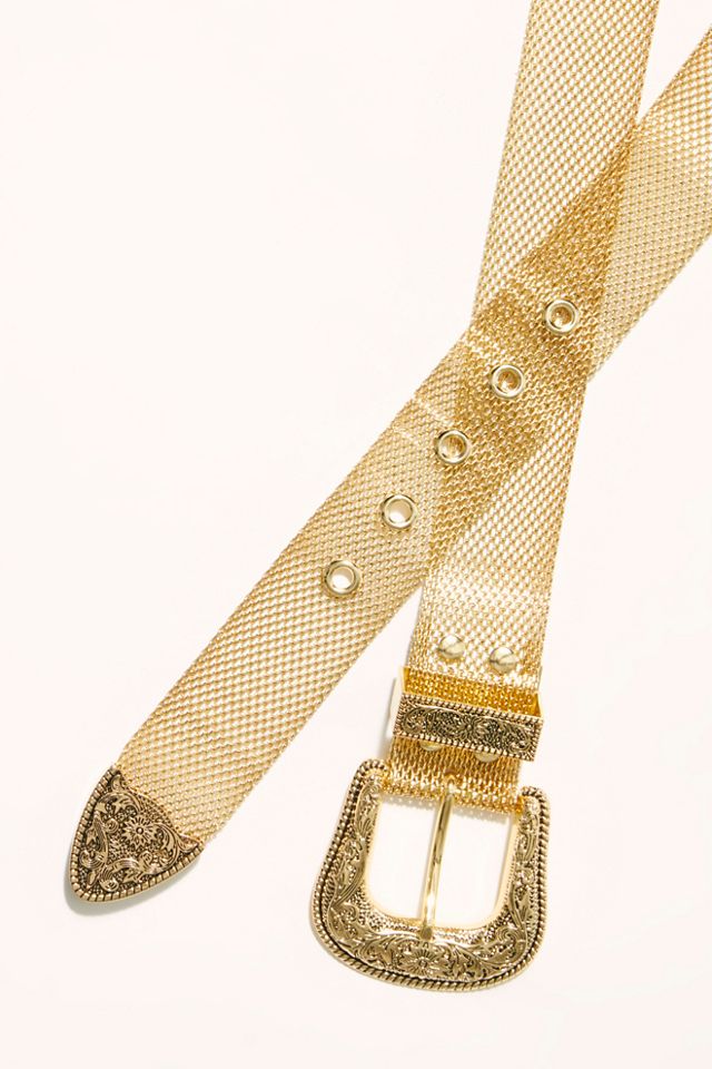 Frank Mesh Western Belt #3