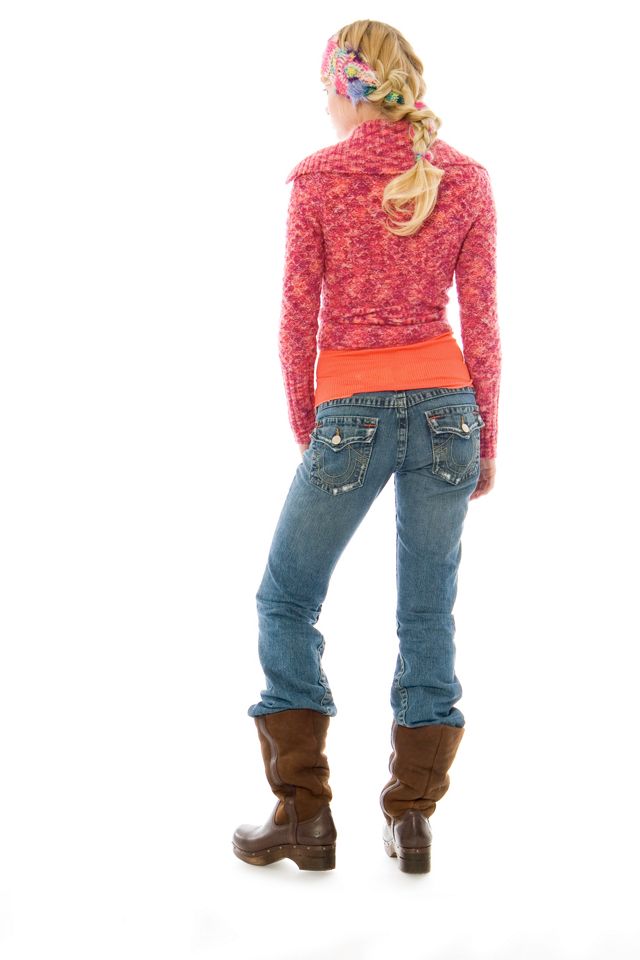 Tuck Space Dye Collar Wrap #1