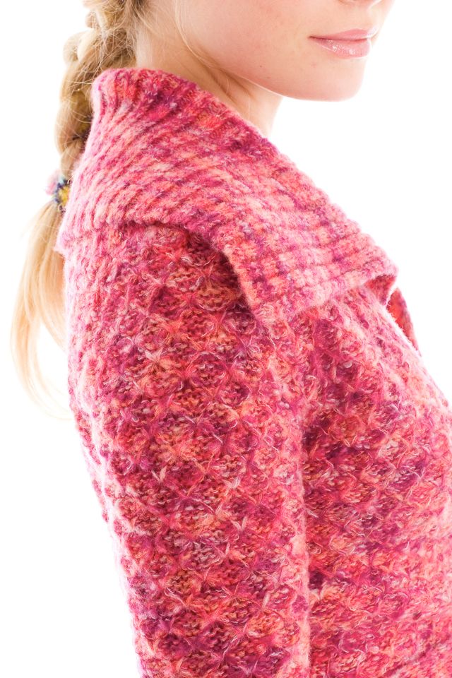 Tuck Space Dye Collar Wrap #4