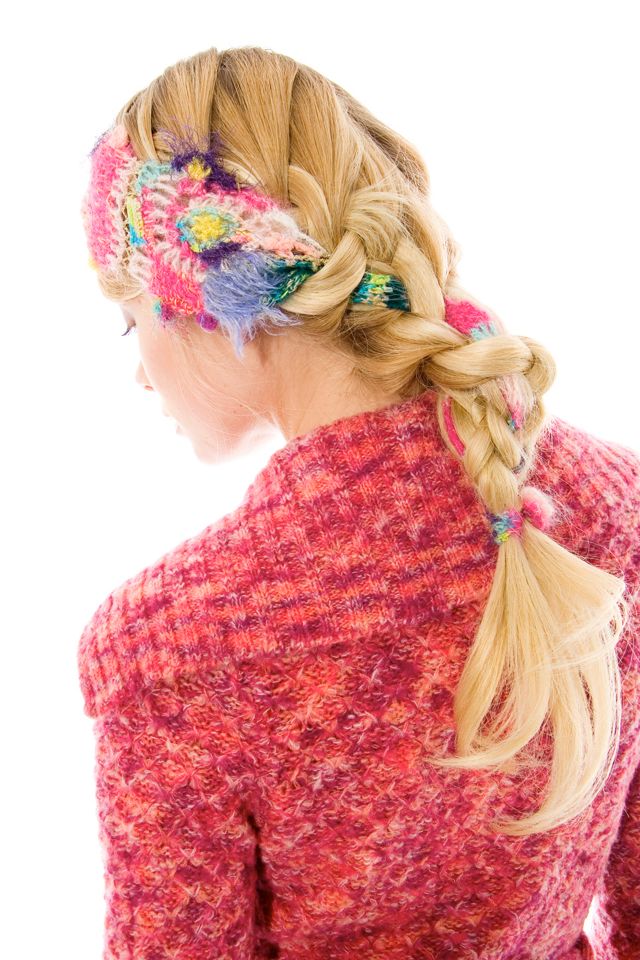 Tuck Space Dye Collar Wrap #5