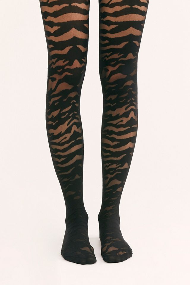 Collant style transparent Tiger #1