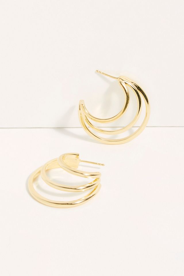 Free people deals hoop earrings