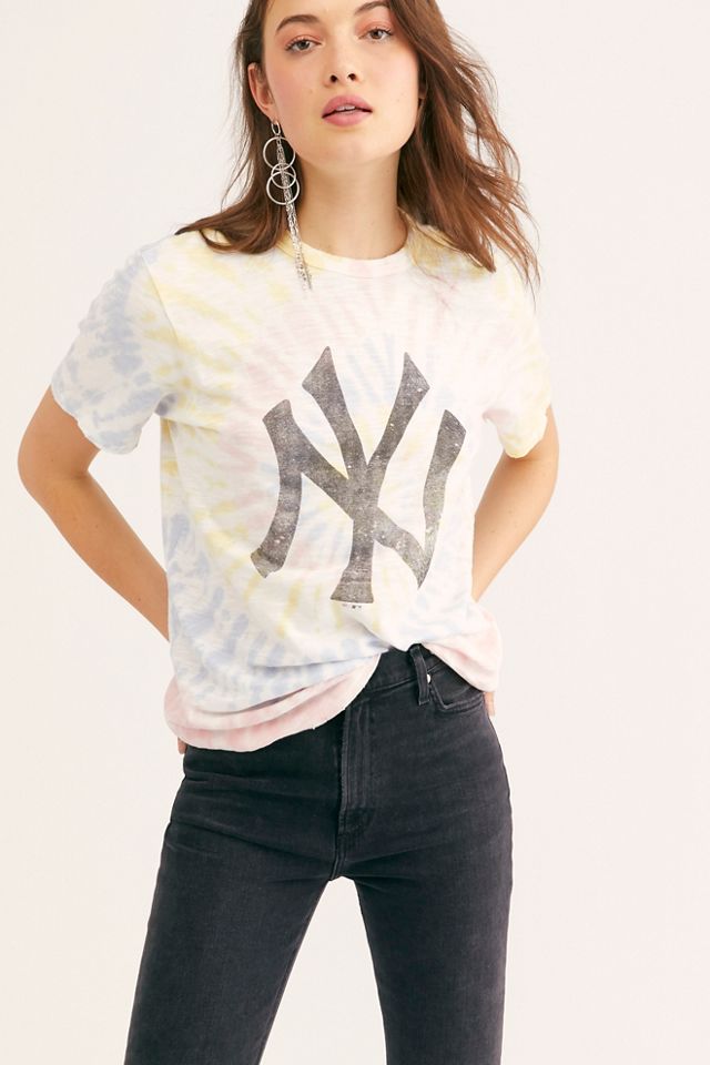 NY Yankees Tie Dye Tee