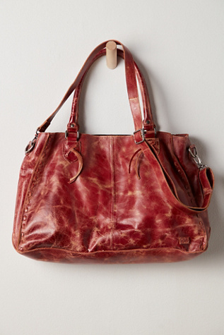 Bed Stu Rockaway Tote at Free People in Cherry Lacquer Lux