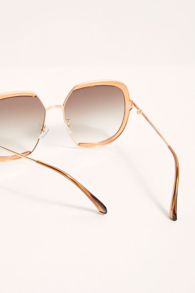 Dylan Oversized Sunglasses | Free People display picture 3