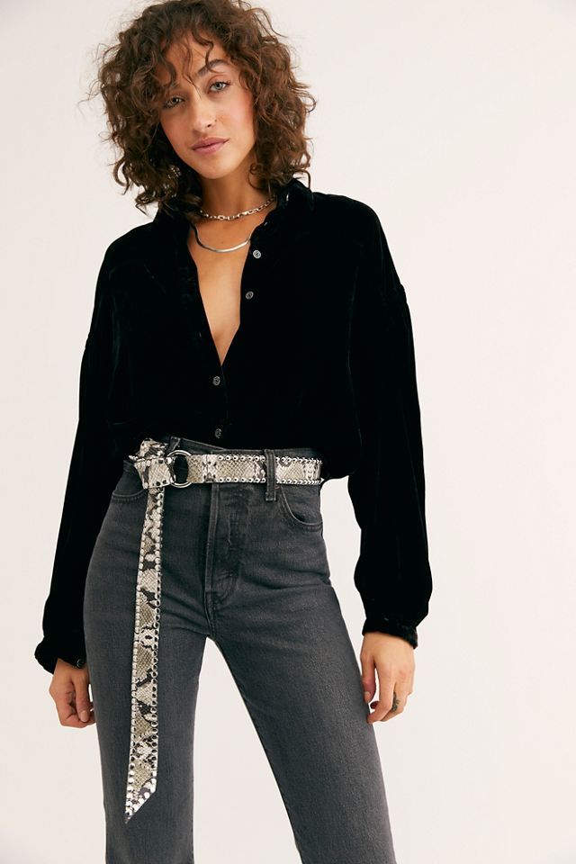Mia Moto Python Belt #1