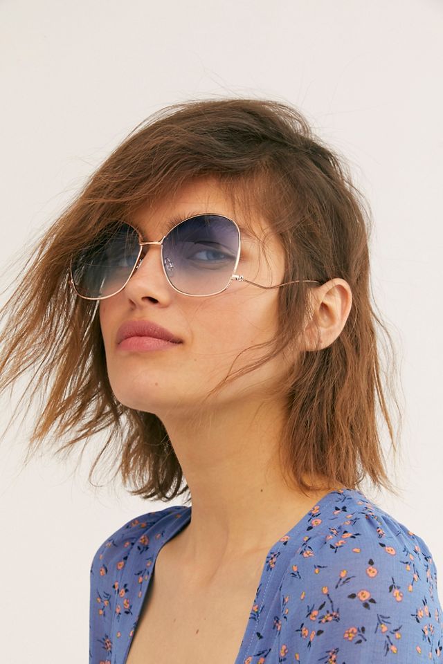 Blue Sky Oversized Sunglasses