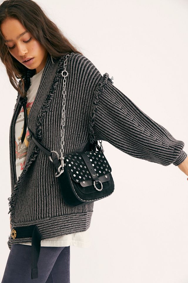 Zadig & Voltaire x Kate Moss Studded Crossbody | Free People