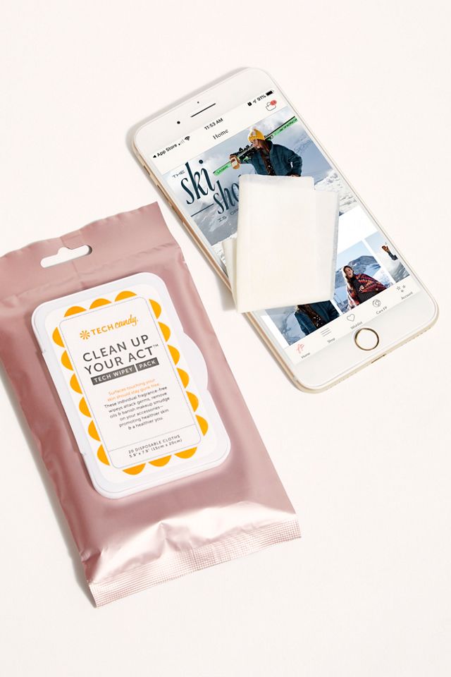 Clean Up Your Act Tech Wipes