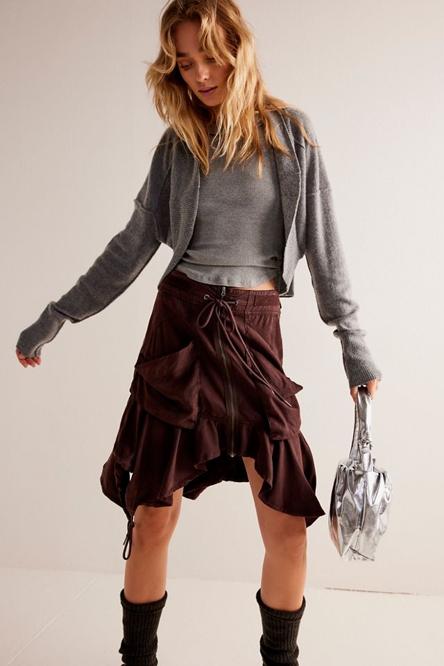 Exaggerated Mini Skirt - Women - Ready-to-Wear