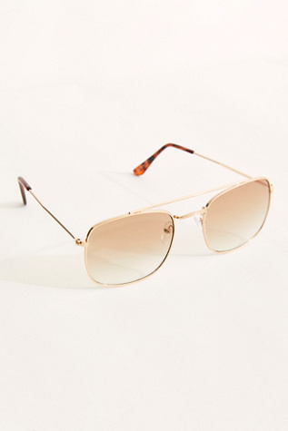 Maverick Aviator Sunglasses | Free People display picture 3