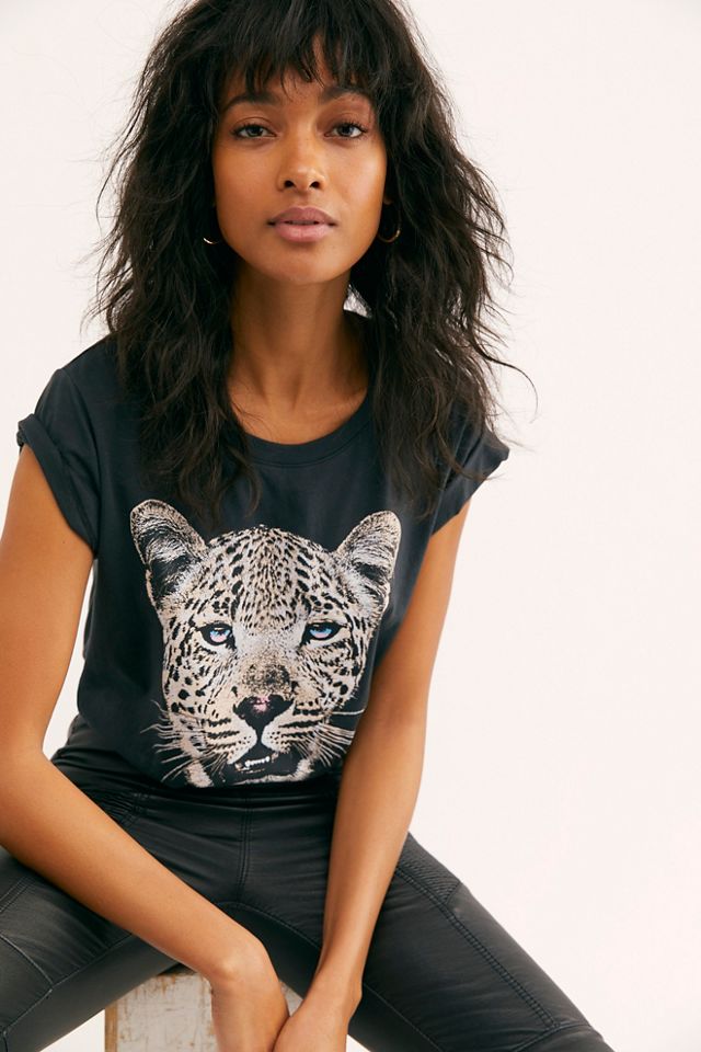 Leopard Tee Bodysuit | Free People