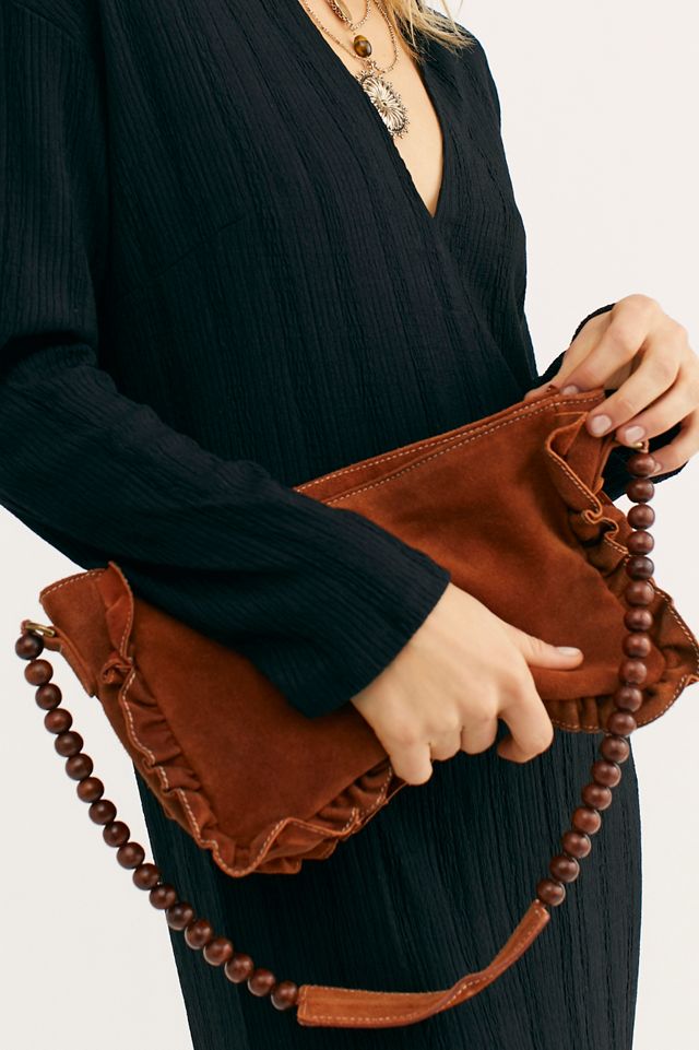 Sadie Suede Shoulder Bag