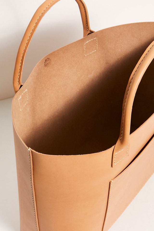Cabas en cuir classique #4