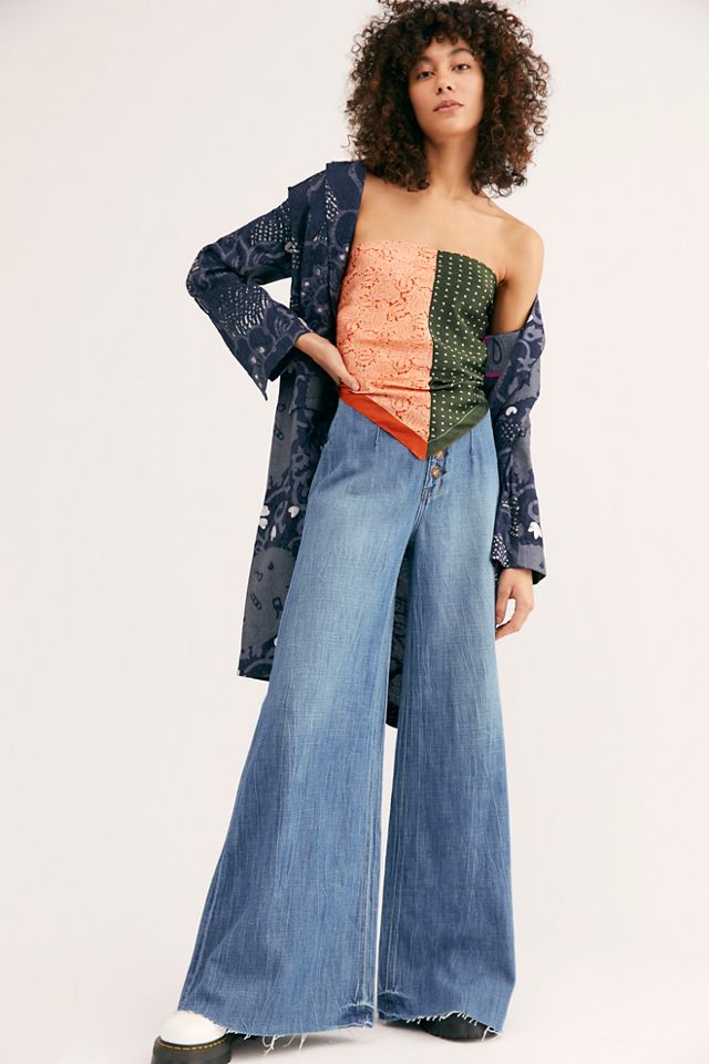 Free people 2025 wide leg jean