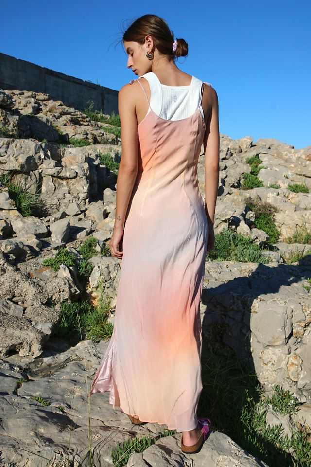 Spritz Silk Crepe Dress Free People