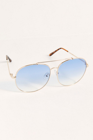 sundown oversized aviator sunglasses