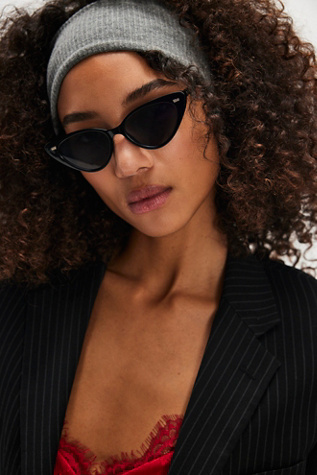 Olympic Cat Eye Sunglasses at Free People in Black