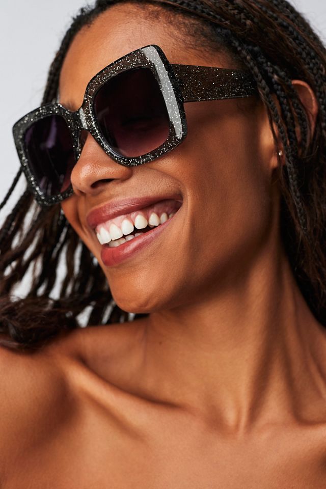 Free People Sugar Oversized Square Sunglasses