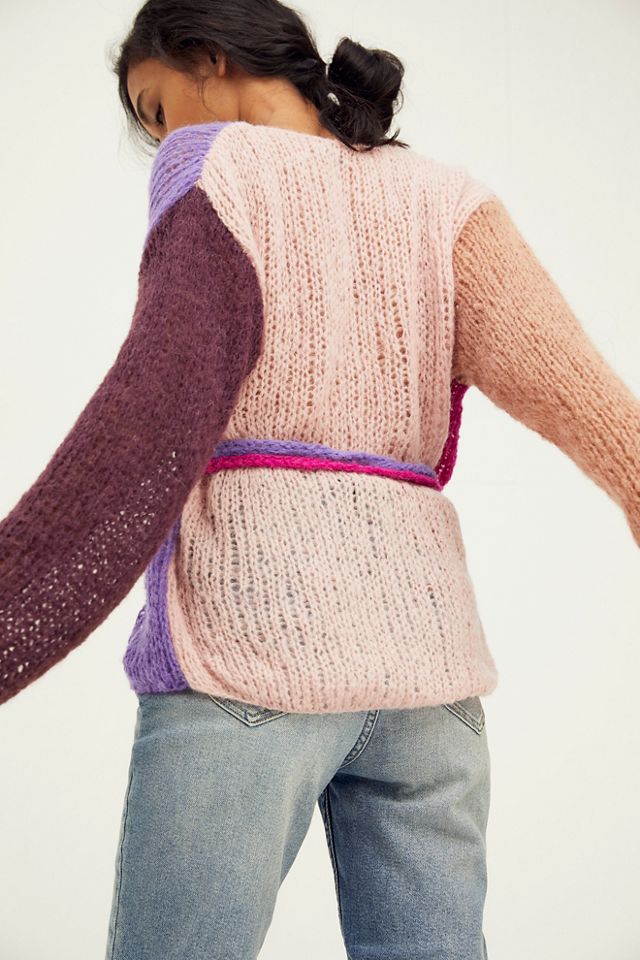 Dreamer Color Block Cardi #1