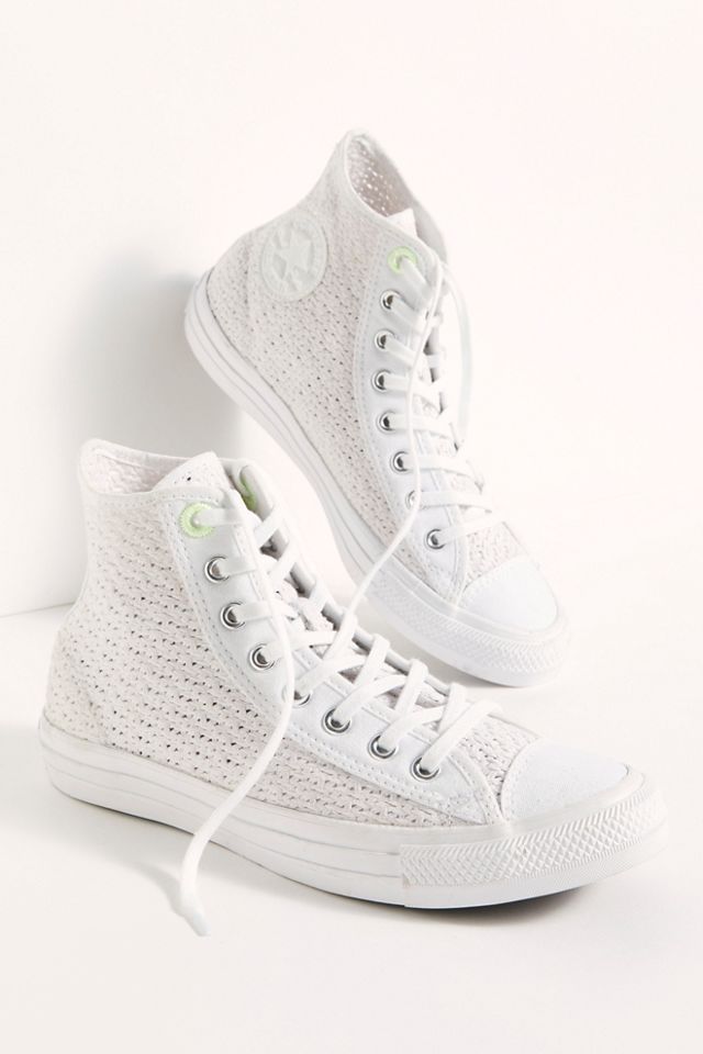 Converse crochet high discount tops