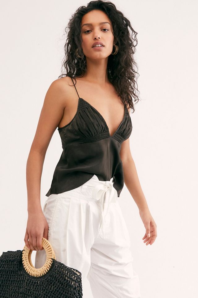 Lyric Satin Cami #1