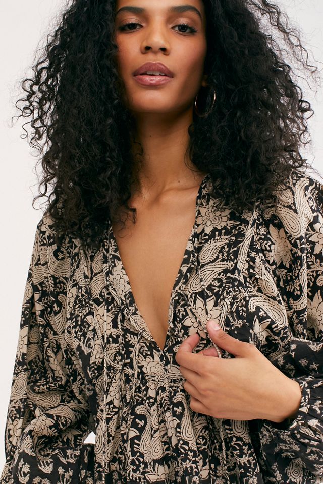 Marrakesh Coal Blouse #3