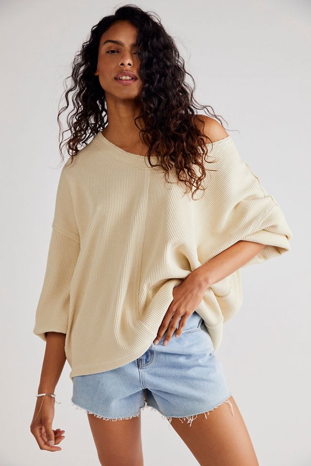 Easy V Sweatshirt Free People