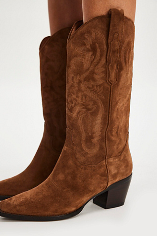 Dagget Western Boots by Jeffrey Campbell at Free People in Brown, Size: US 8